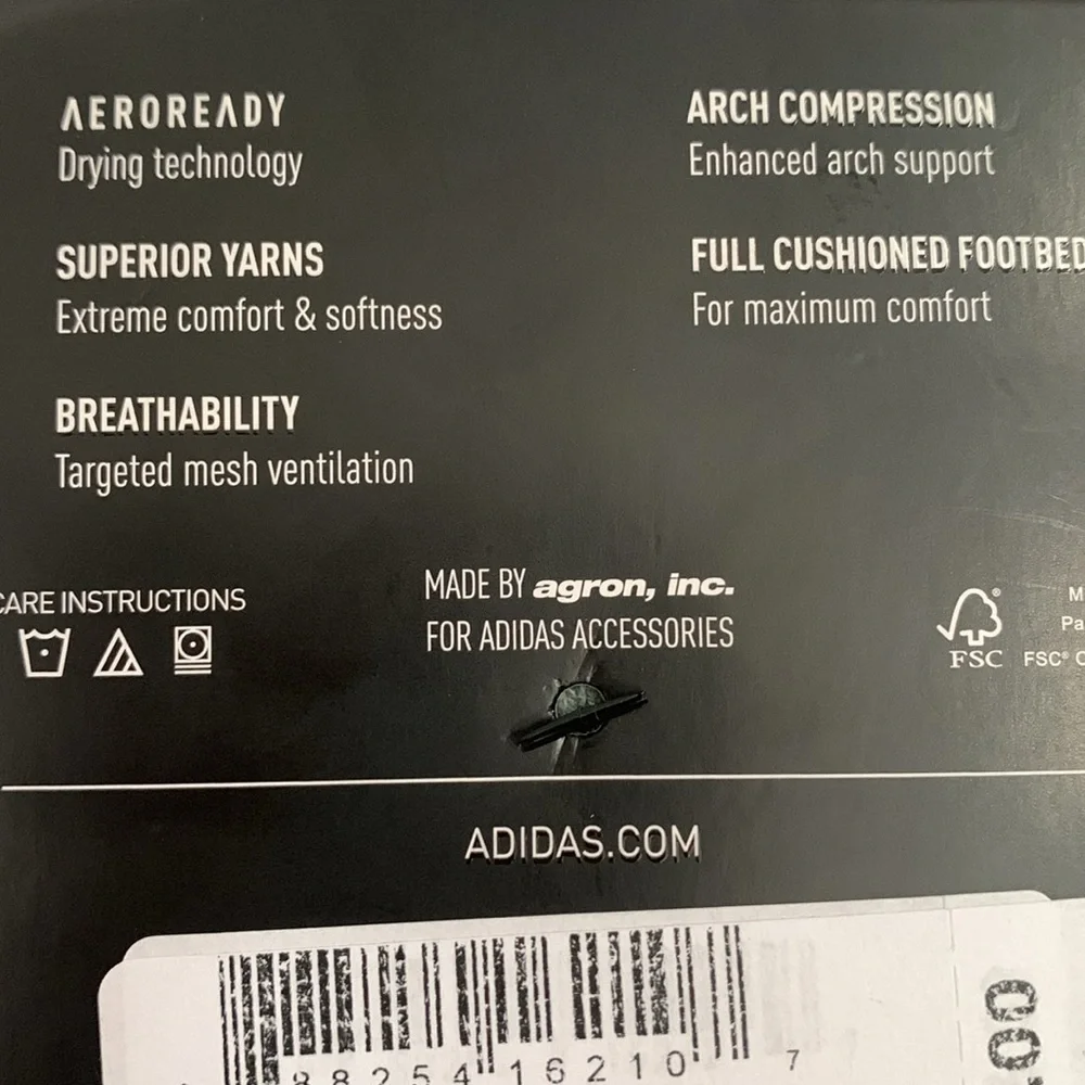 Adidas Men’s Cushioned Quarter Socks 3 pairs Size 6-12 White Blue Green